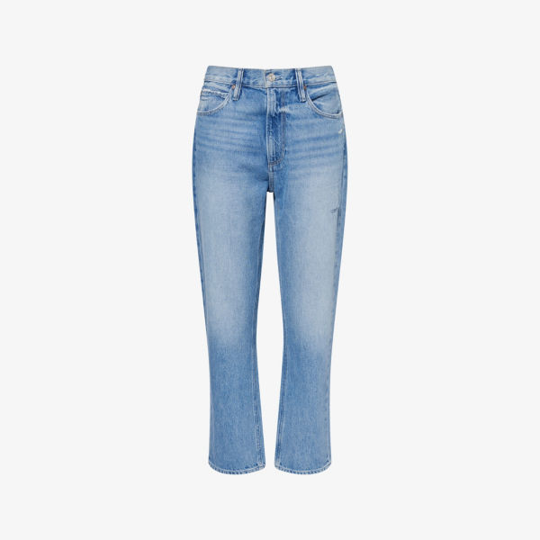 

Брюки джинсовые укороченные Billy Paige, цвет high brow distressed