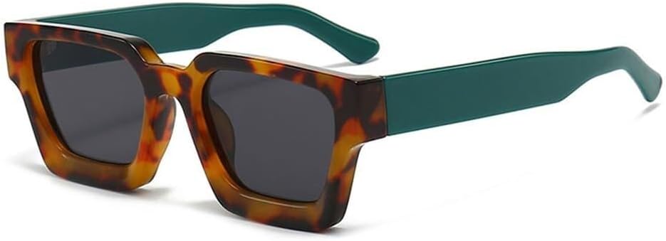 

Солнцезащитные очки с плавным изменением цвета для женщин и мужчин с защитой от УФ-излучения UV400, предназначенные для занятий спортом на открытом воздухе, бега и езды на велосипеде Generic, Leopard Green Grey