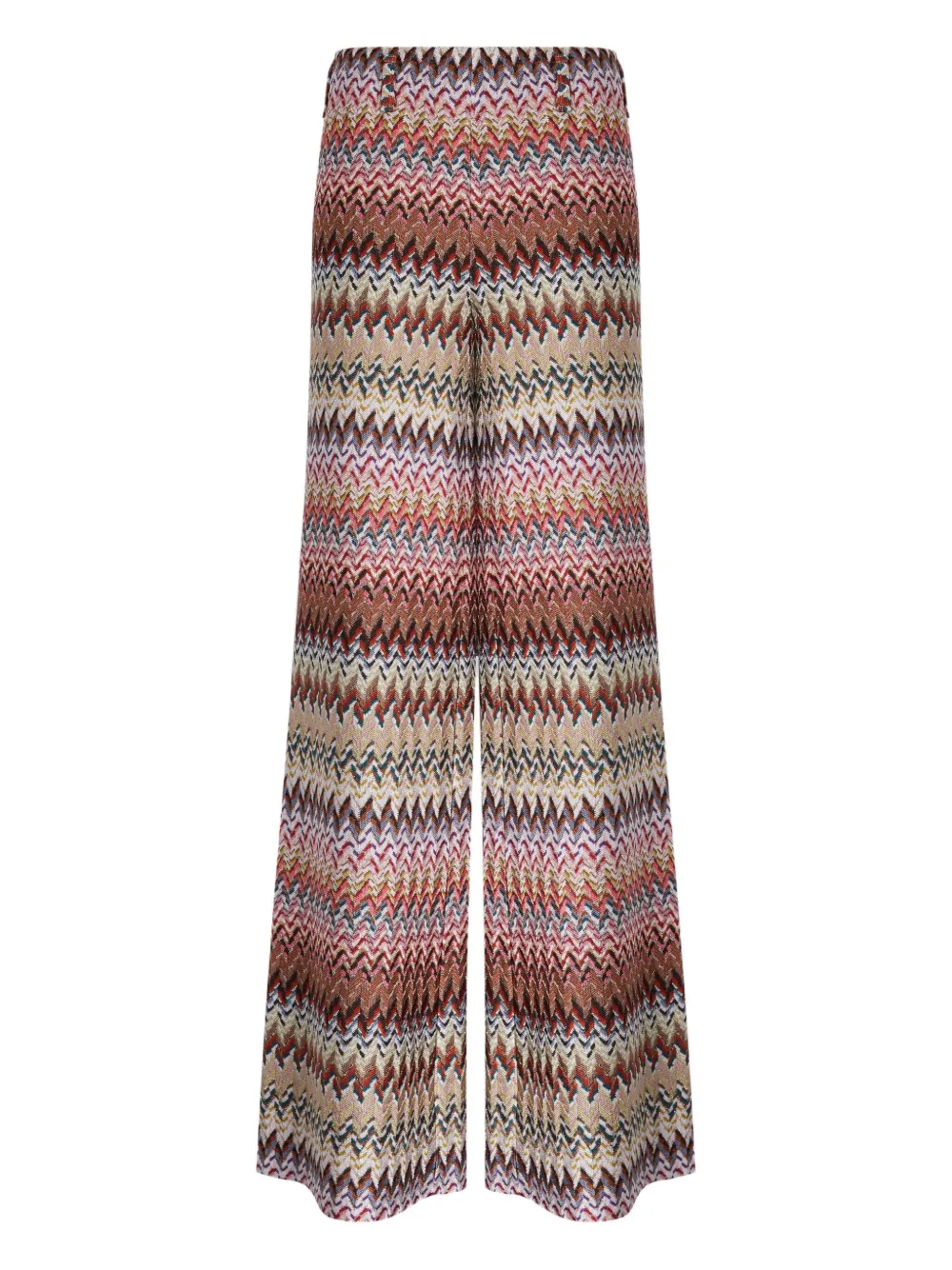 

Брюки с шевронным узором Missoni, красный