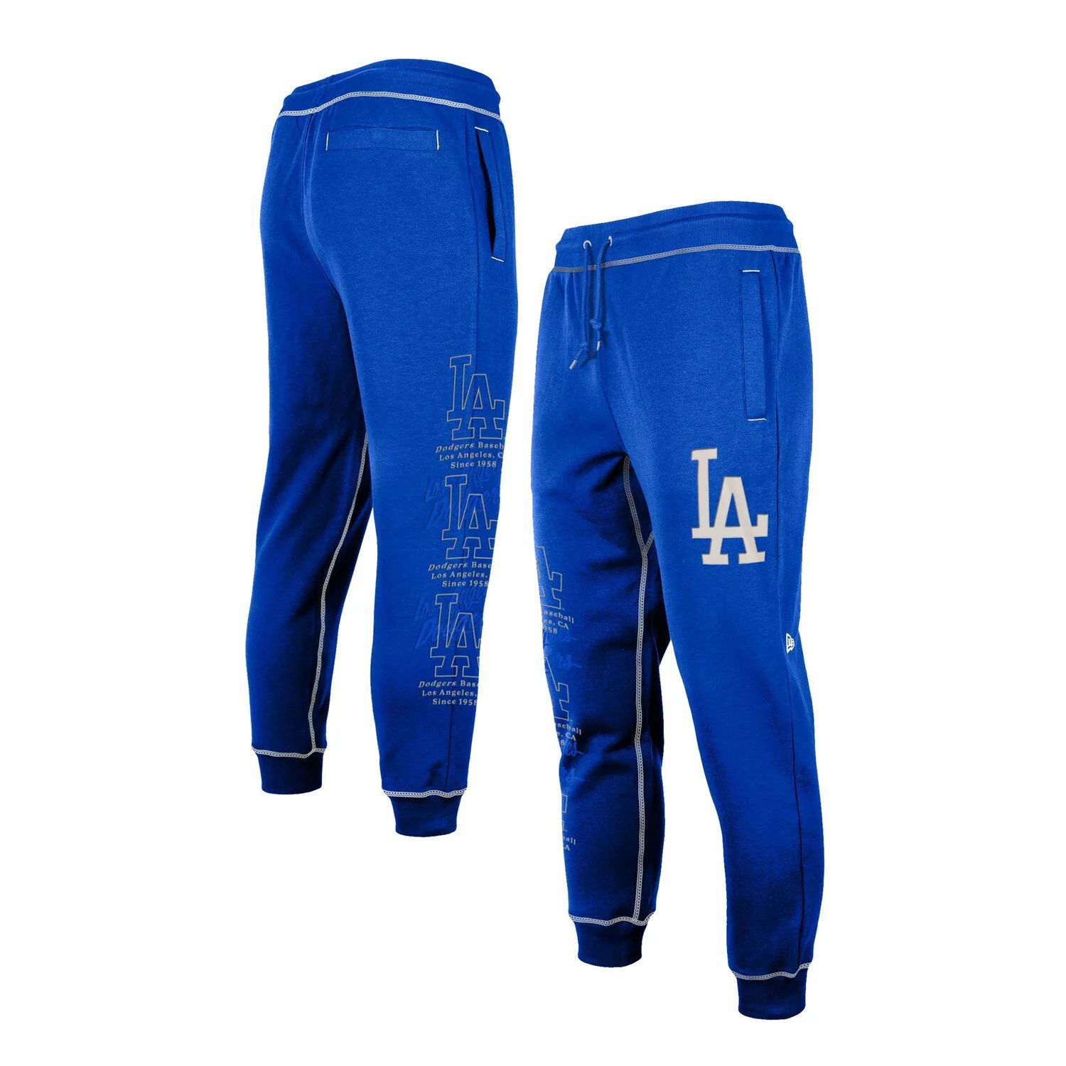 

Мужские спортивные брюки с разрезом Royal Los Angeles Dodgers Team New Era