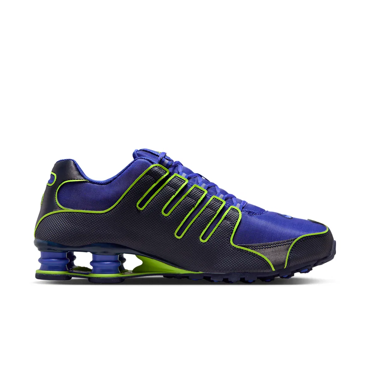 Мужские кроссовки Shox NZ Nike, синий — фото 3