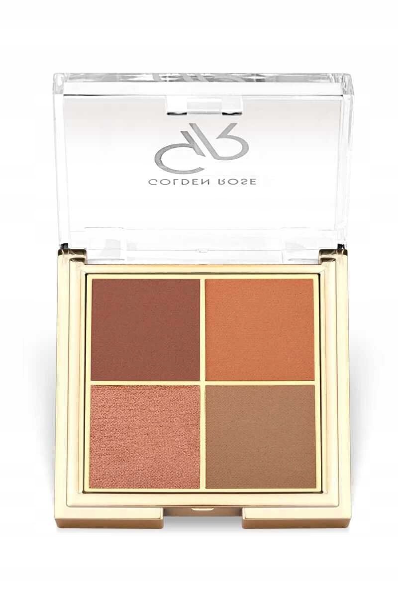 

ПАЛЕТКА ТЕНЕЙ ДЛЯ ВЕК GOLDEN ROSE QUATTRO 05
