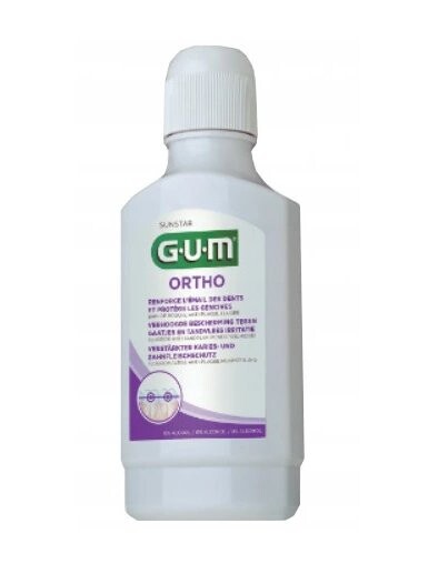 

Жидкость для ополаскивания ортодонтических аппаратов 300мл Sunstar Gum Ortho