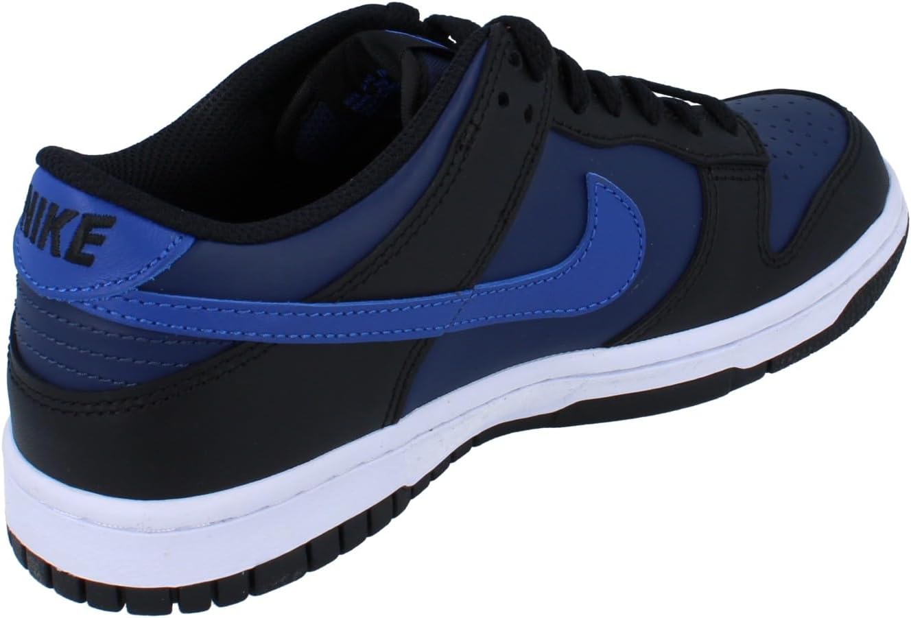 Кроссовки Nike Boys' Dunk Low SE, черный/синий — фото 3