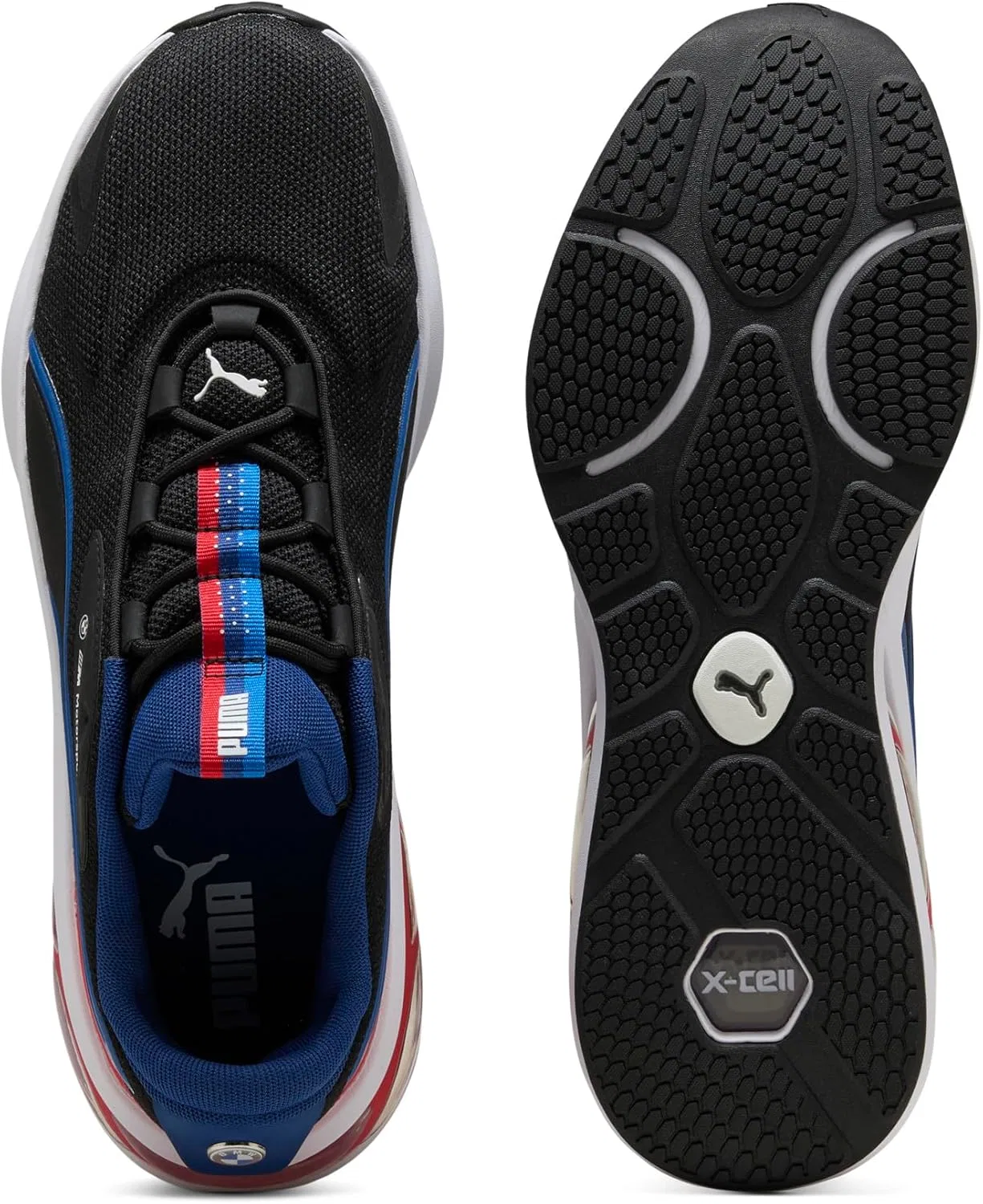 Кроссовки PUMA BMW M Motorsport Solar, Puma Black-pop Red-puma White — фото 4