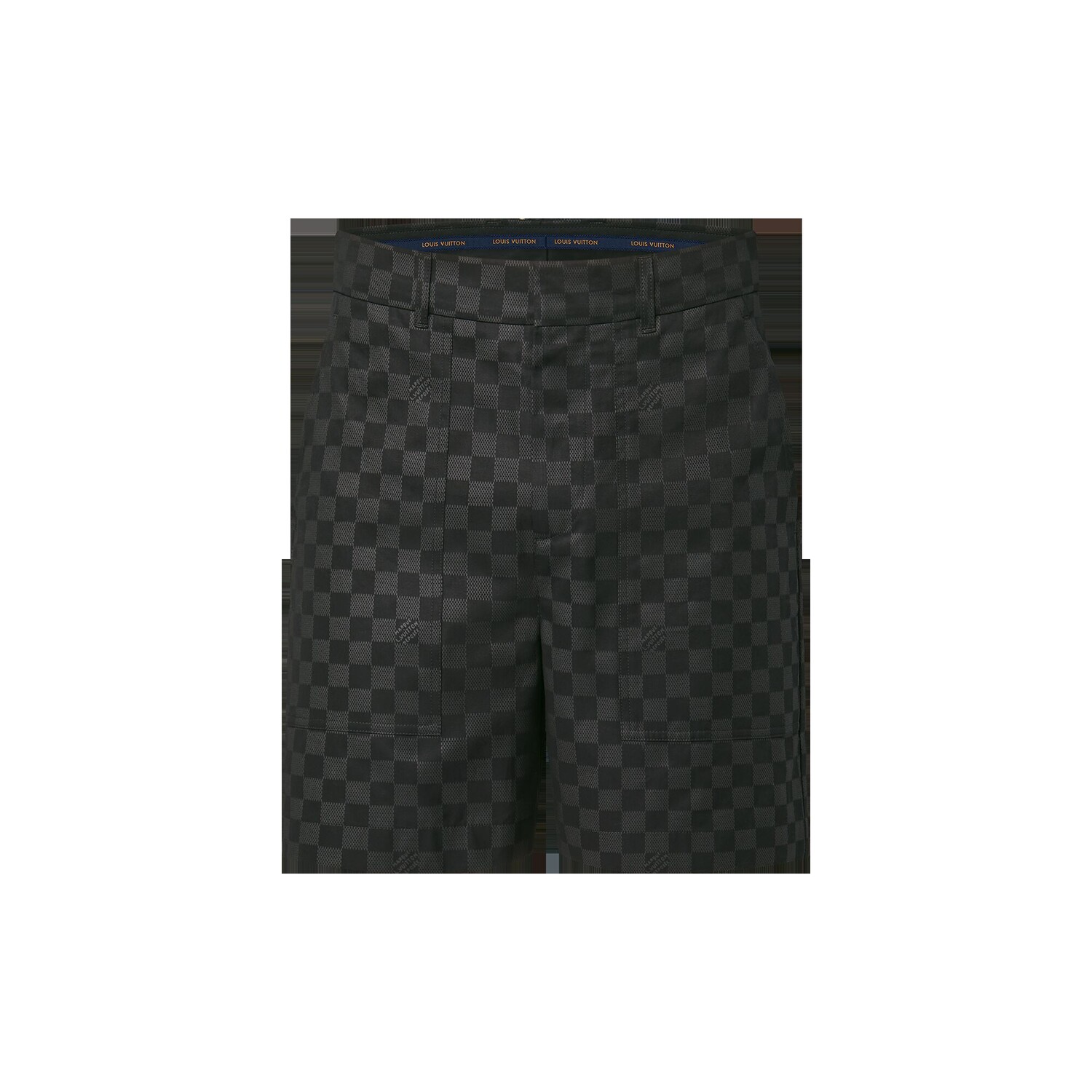 

Повседневные шорты из хлопка Damier Louis Vuitton, черный