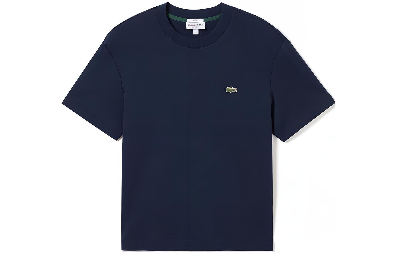 

Футболка мужская темно-синяя Lacoste, темно-синий
