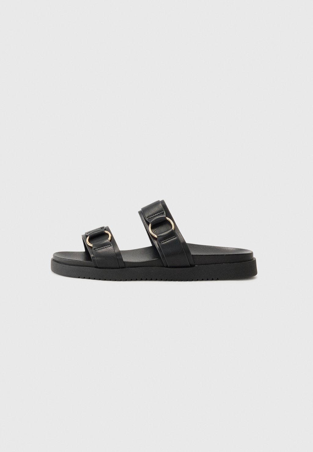 Тапочки Mules Anna Field Wide Fit, черный
