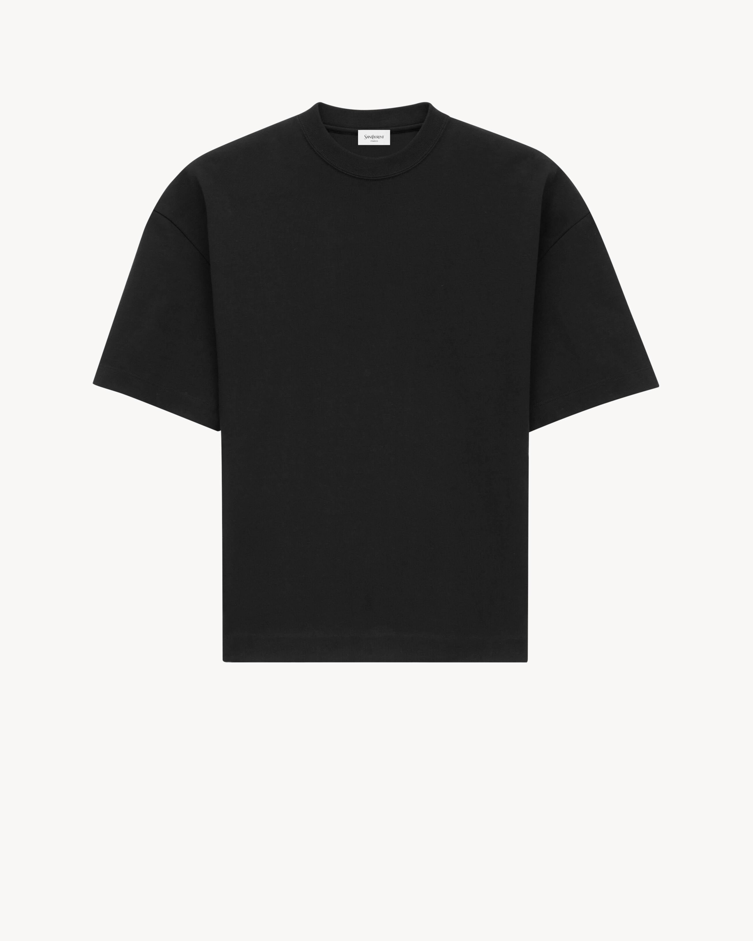 

Свободная футболка Saint Laurent, черный