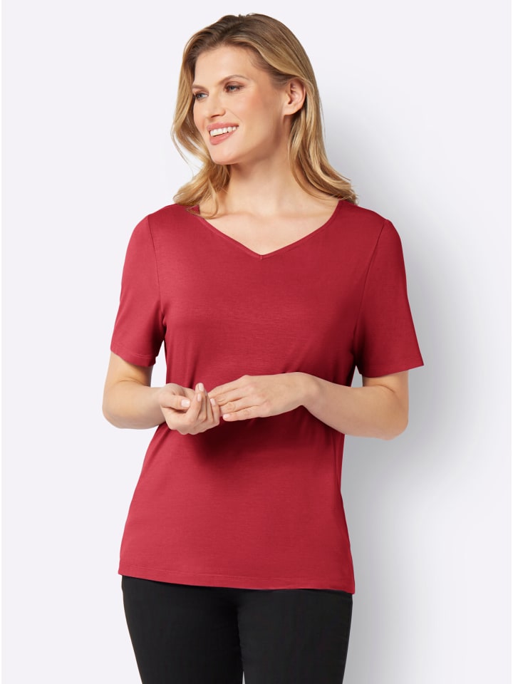 

Футболка Sieh an!, красный