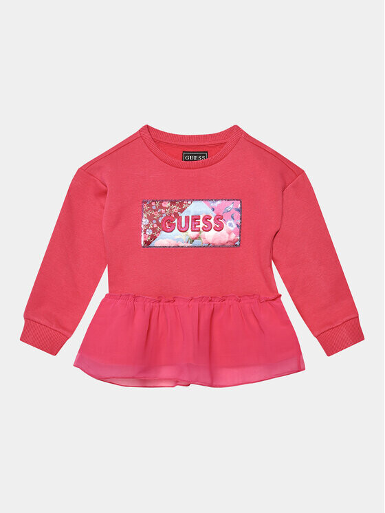 

Блуза стандартного кроя Guess, розовый