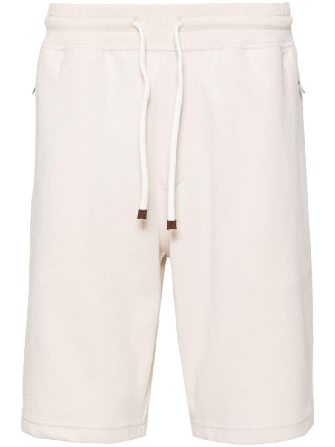 

Brunello Cucinelli спортивные шорты средней посадки, нейтральный цвет