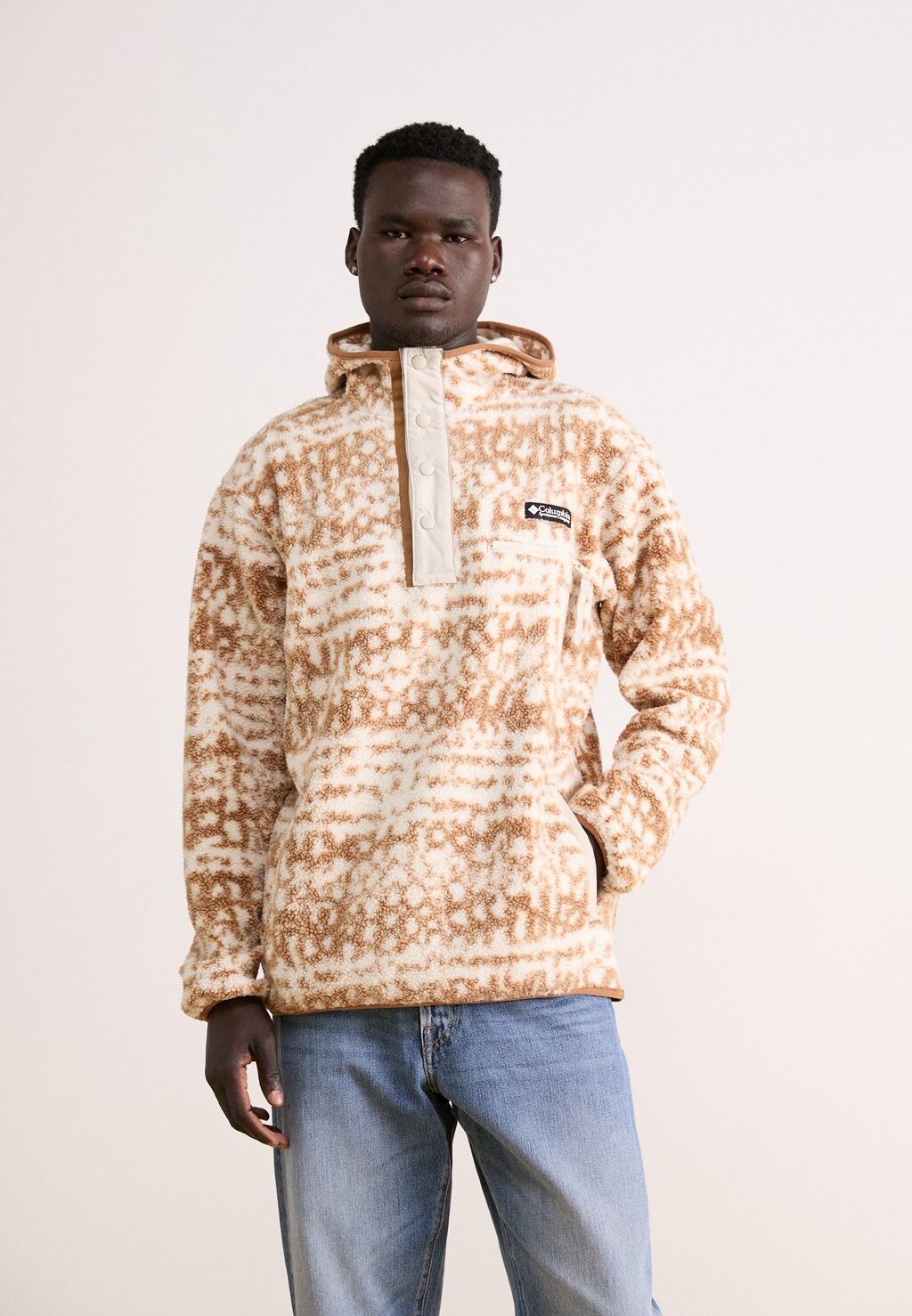 

Толстовка с капюшоном HELVETIA™ II PRINTED HOODIE Columbia, коричневый