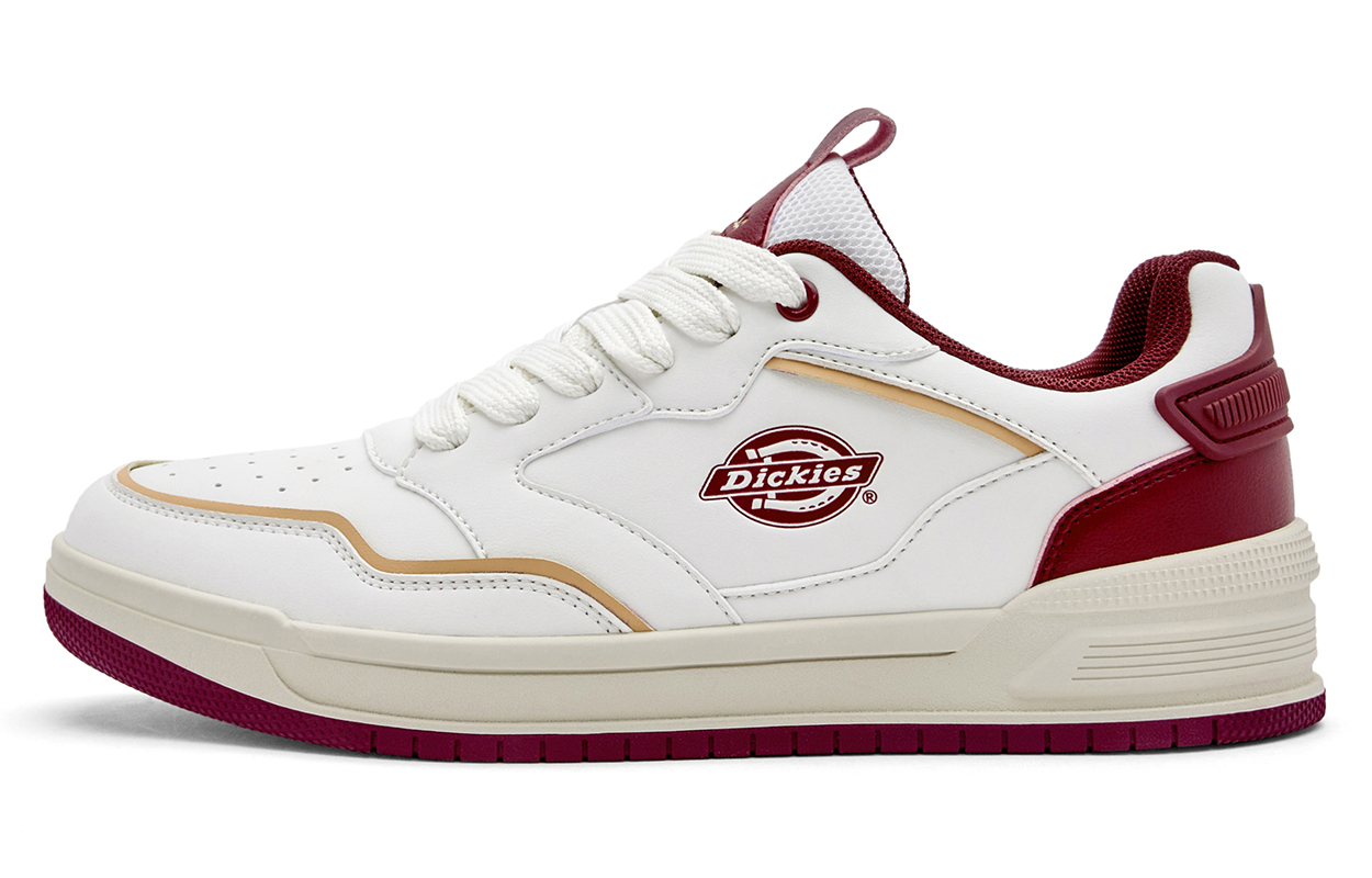 

Dickies Низкие скейтбордистские кроссовки для мужчин, белый, голубые (Lake Blue)