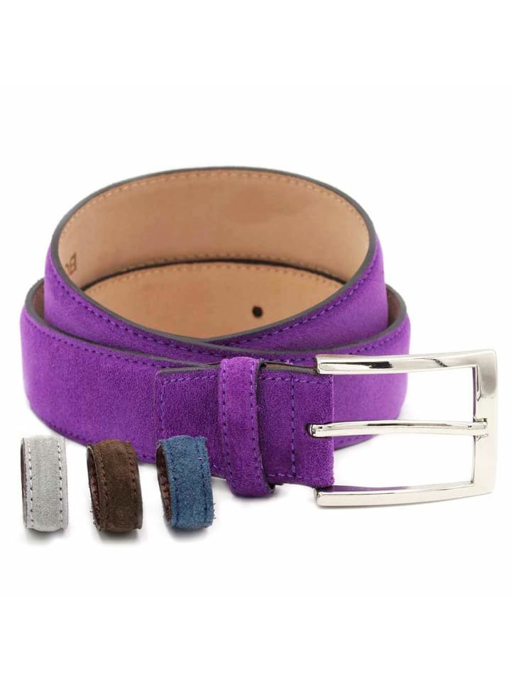 

BGents Мужской пояс фиолетового цвета