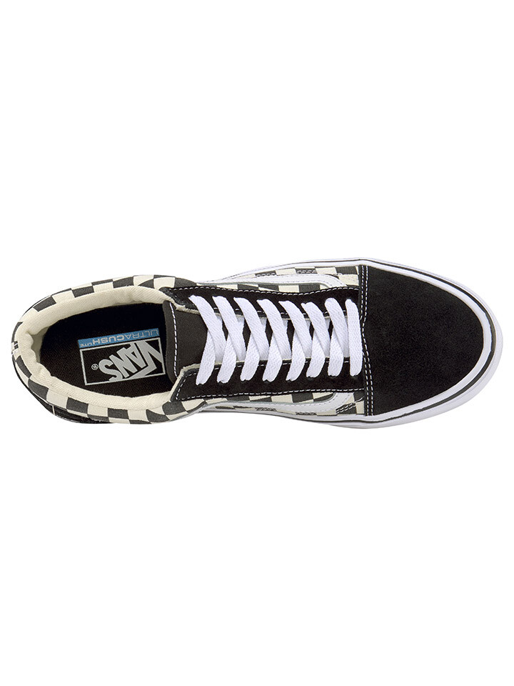 Кроссовки Vans Checkerboard Old, черный — фото 3