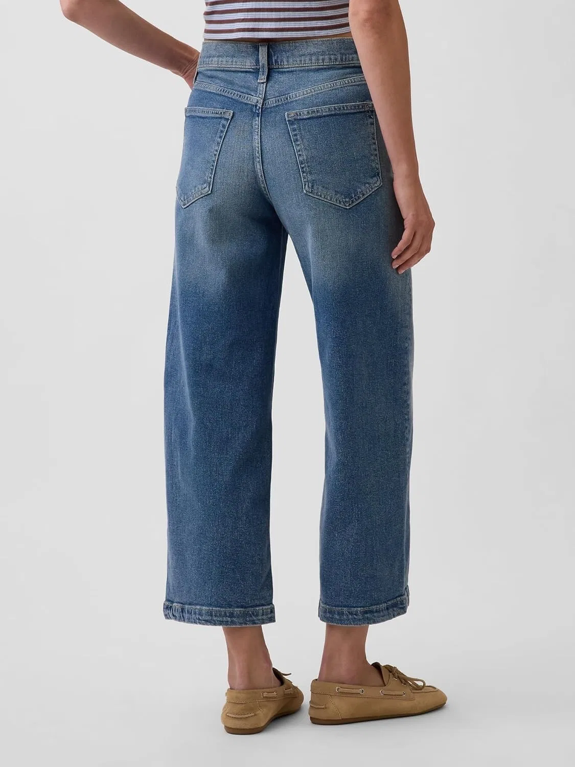 Джинсы Stride Ankle, GAP, Medium Indigo 15 II — фото 2