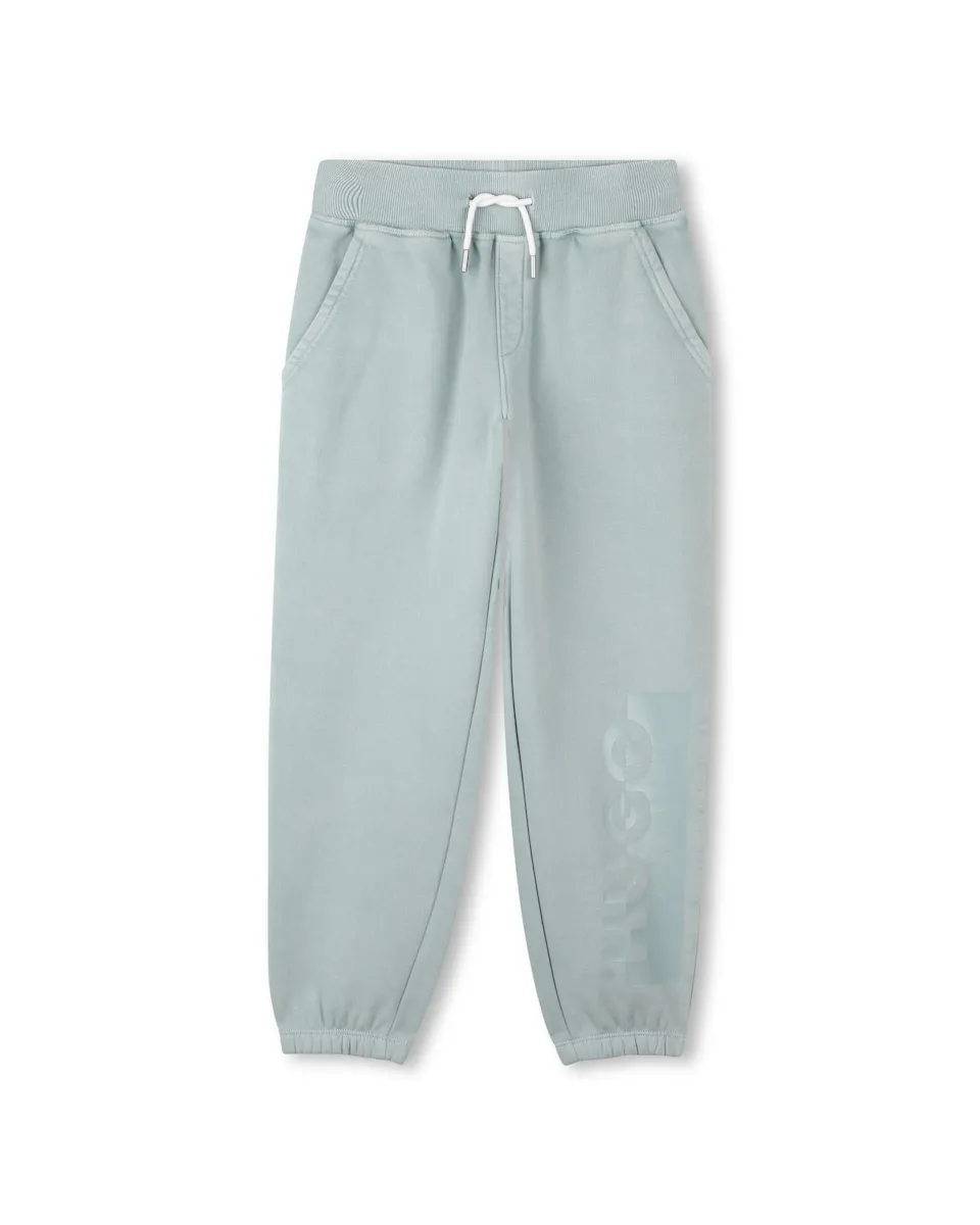 

Однотонные спортивные штаны для мальчика Hugo, хаки