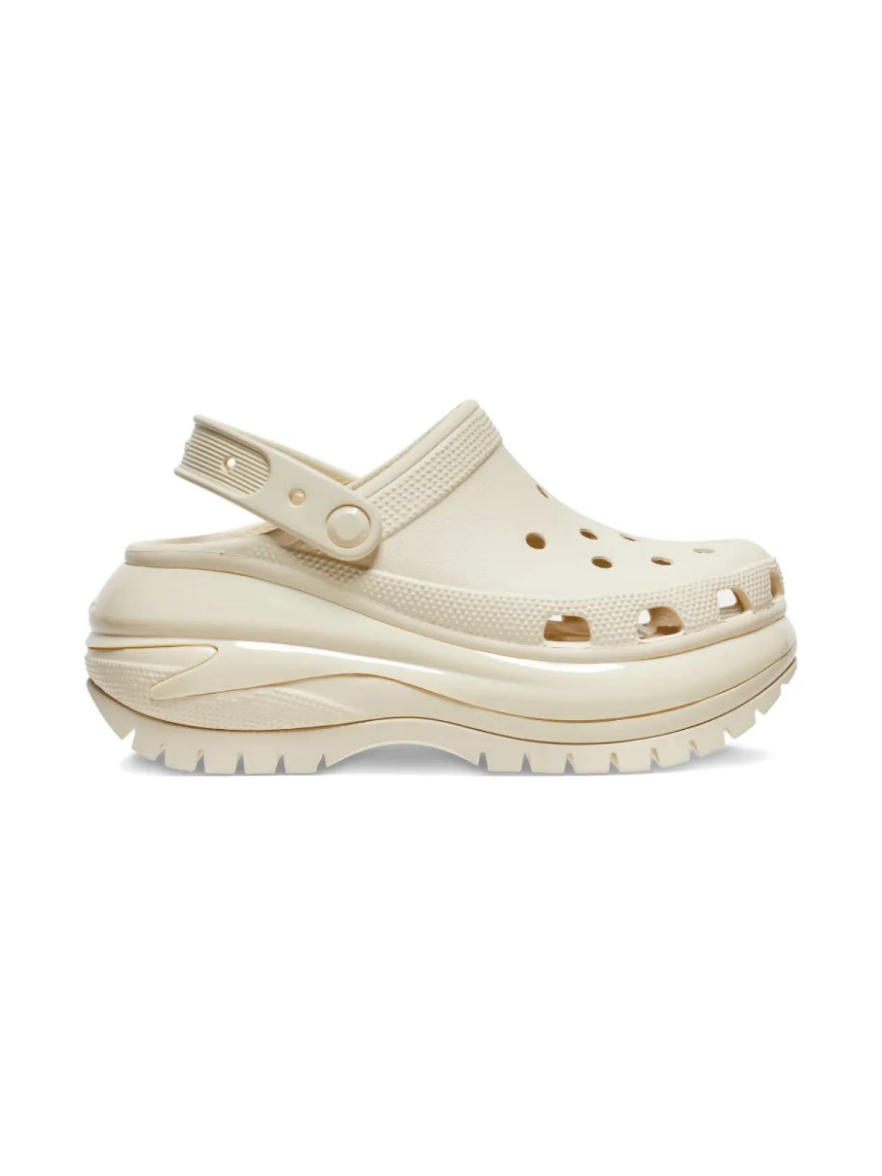 

Сабо на платформе Crocs Kids, белый