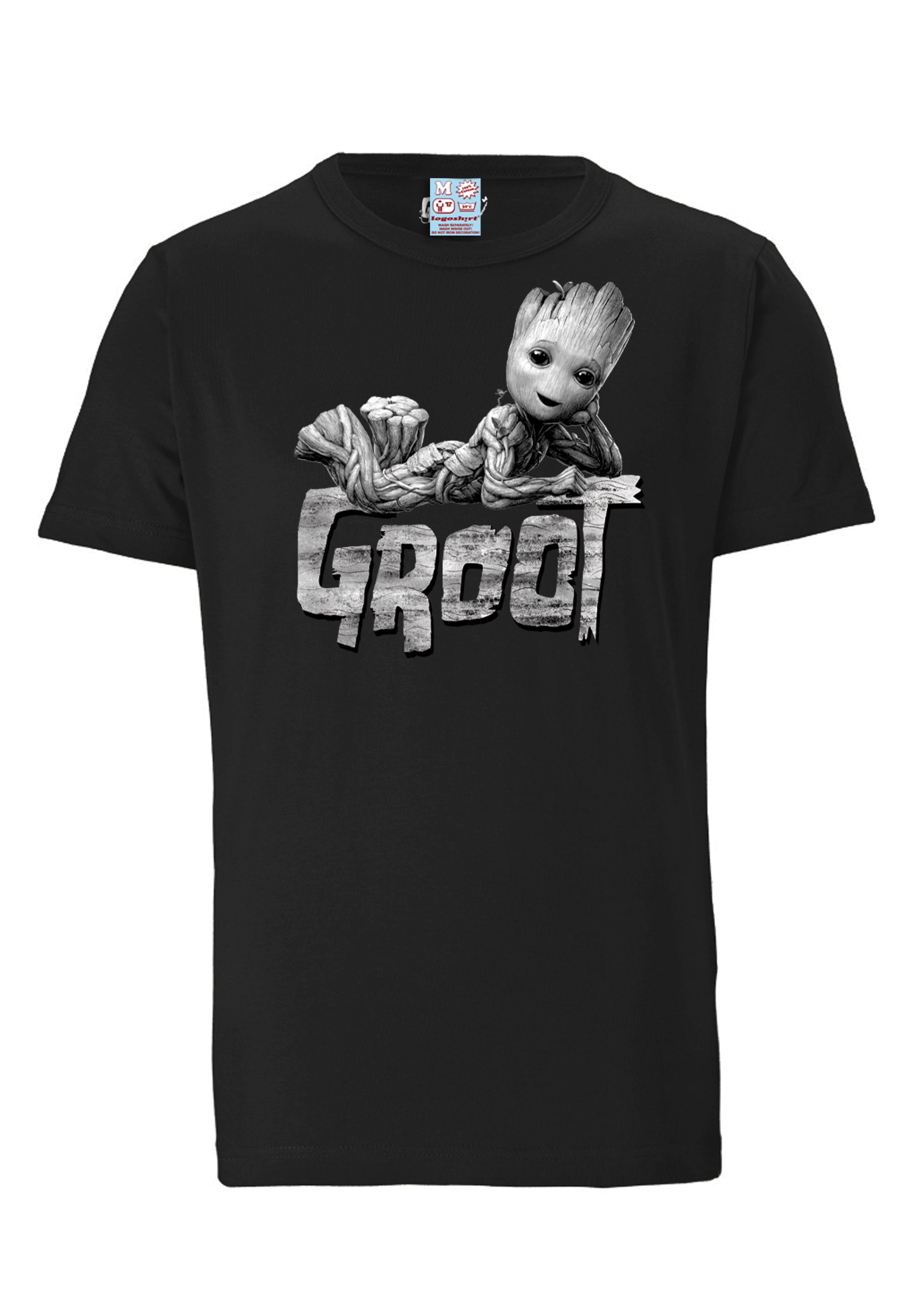 

Футболка Logoshirt Marvel Groot, черный