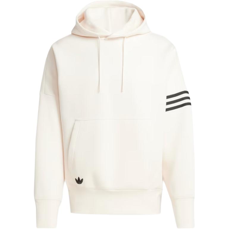 Толстовка Adidas Originals с логотипом 3 Stripes, Magic White — фото 2