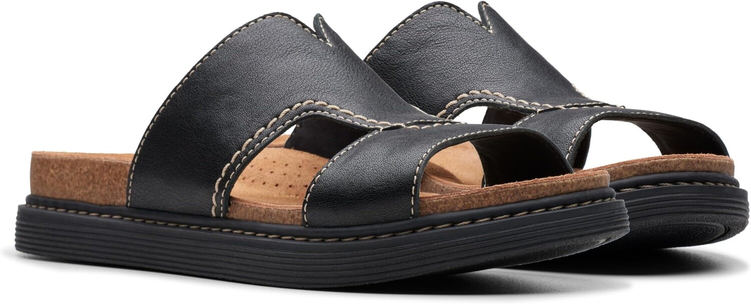 

Сандалии Clarks Arwell Walk, цвет Black Leather