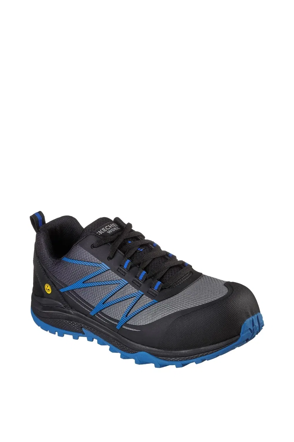 Кроссовки с композитным носком Skechers Work Puxal ESD, черный