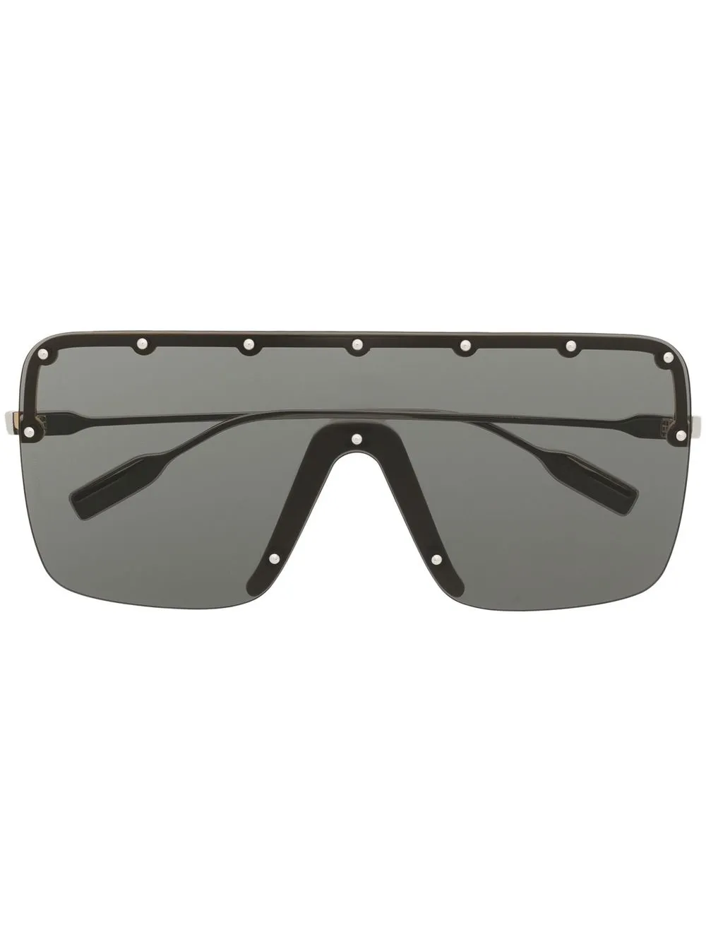 

Солнцезащитные очки с заклепками Gucci Eyewear, черный