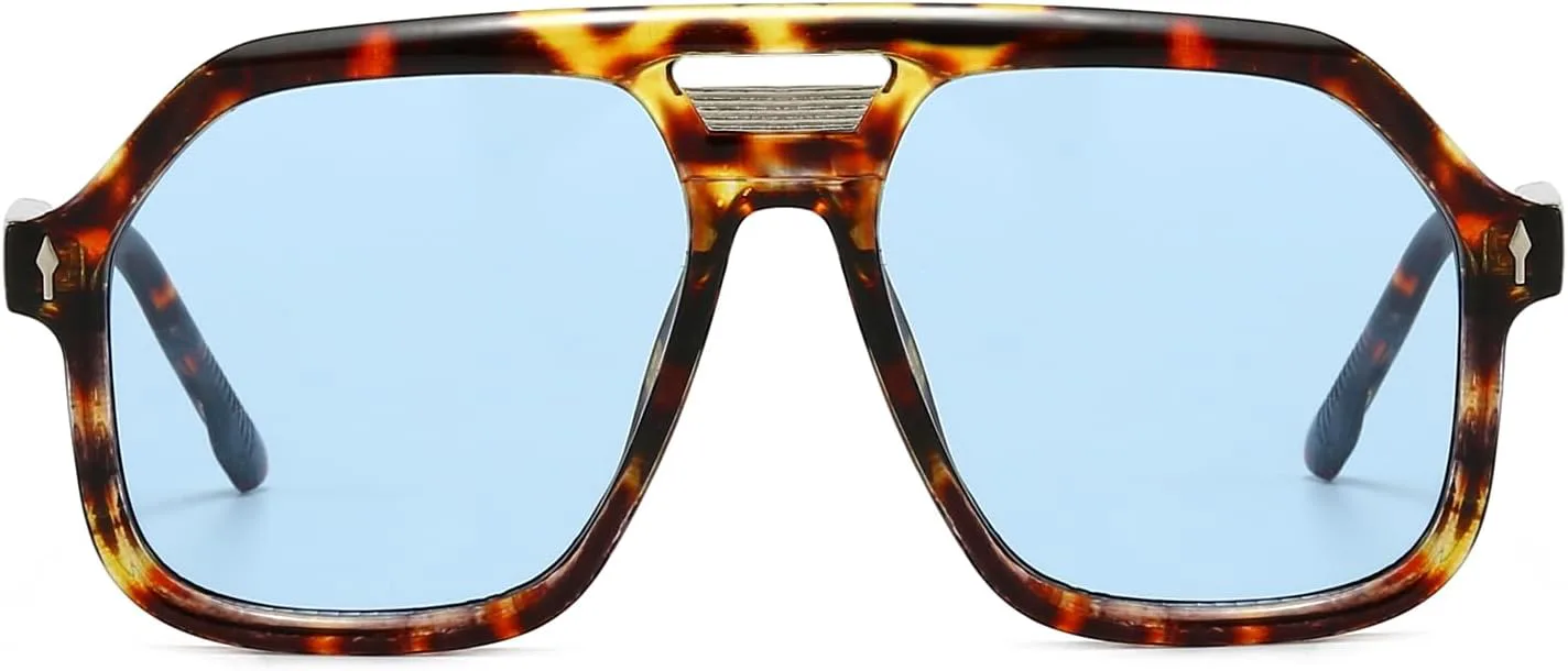 

Солнцезащитные очки с защитой UV400 | Градиентная синяя большая оправа | для женщин и мужчин, для занятий спортом на открытом воздухе и вождения DSVIGF, 02