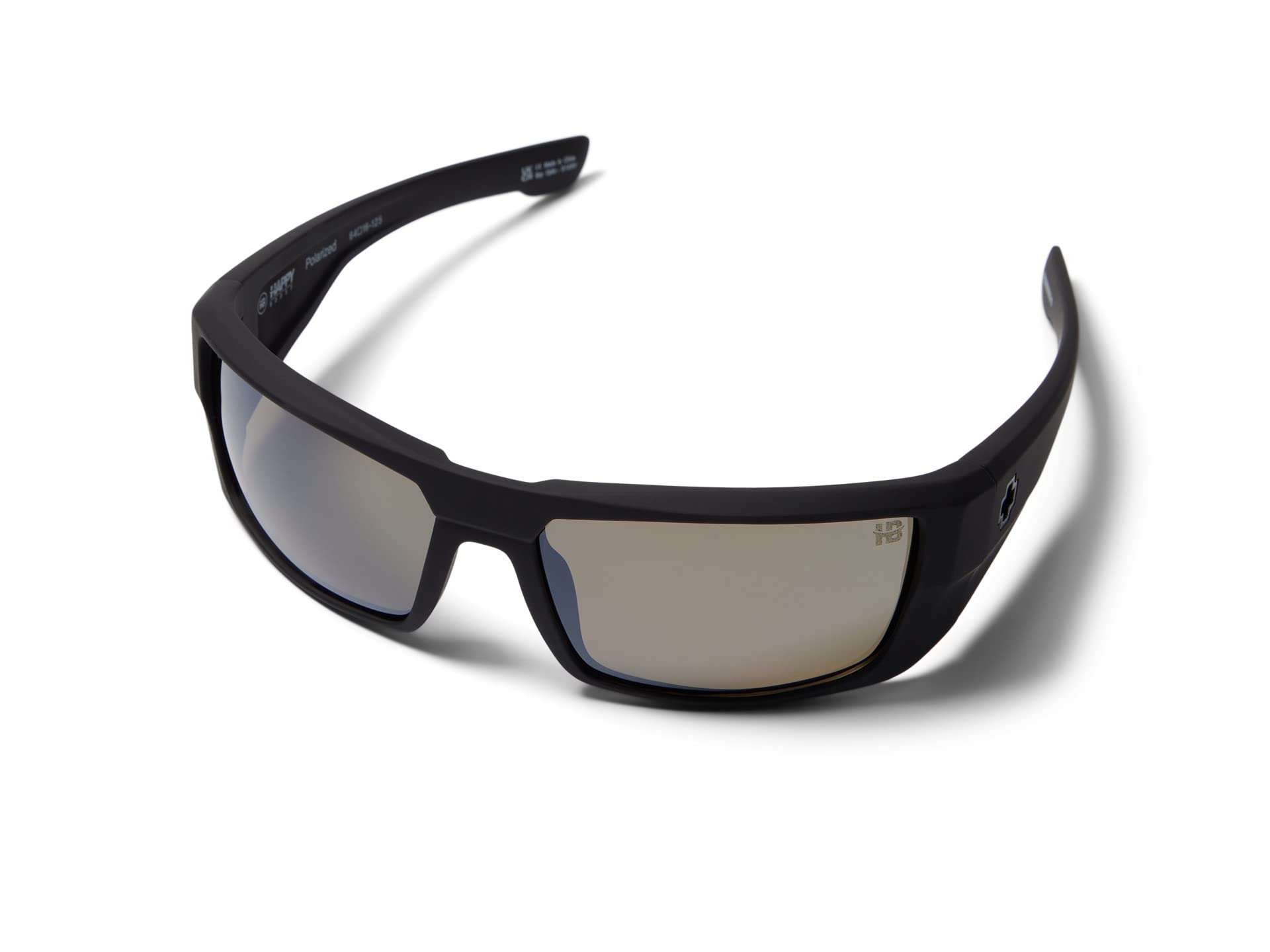 

Солнцезащитные очки Unisex Spy Optic Dirk, цвет Soft Matte Black/Happy Boost Polar Black Mirror
