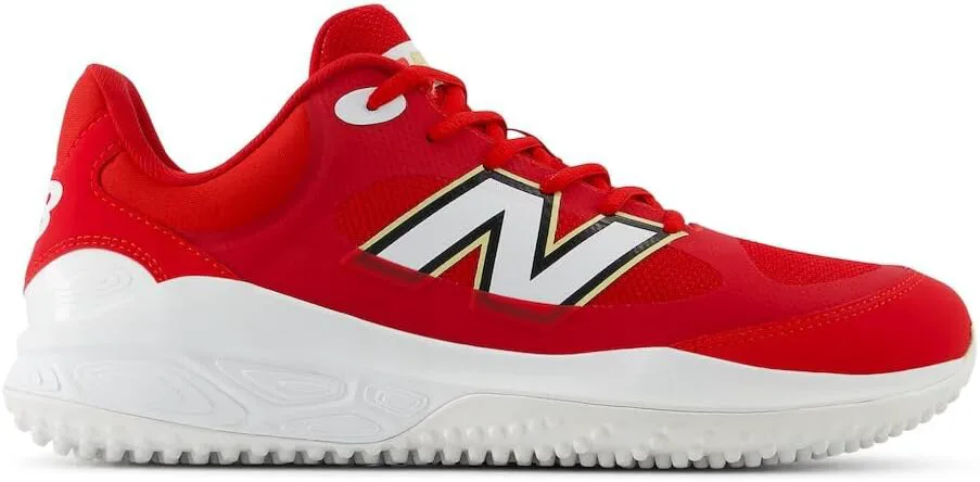 Мужские бейсбольные кроссовки New Balance Fresh Foam 3000 V7 Turf-Trainer, красно-белый — фото 2