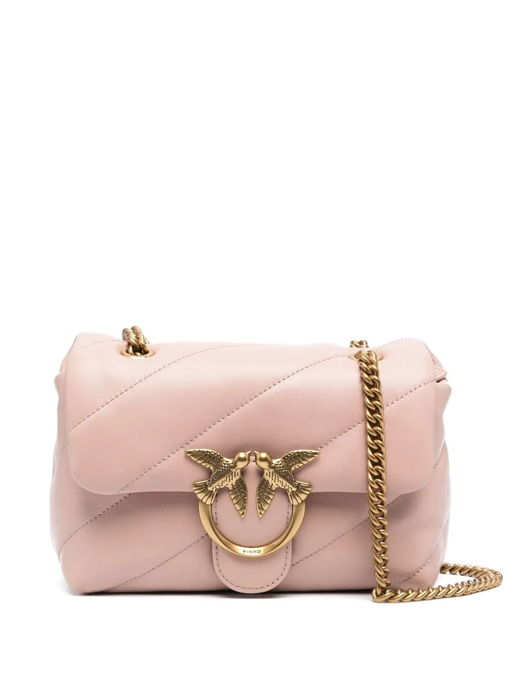 

Мини-сумка через плечо Love PINKO, розовый