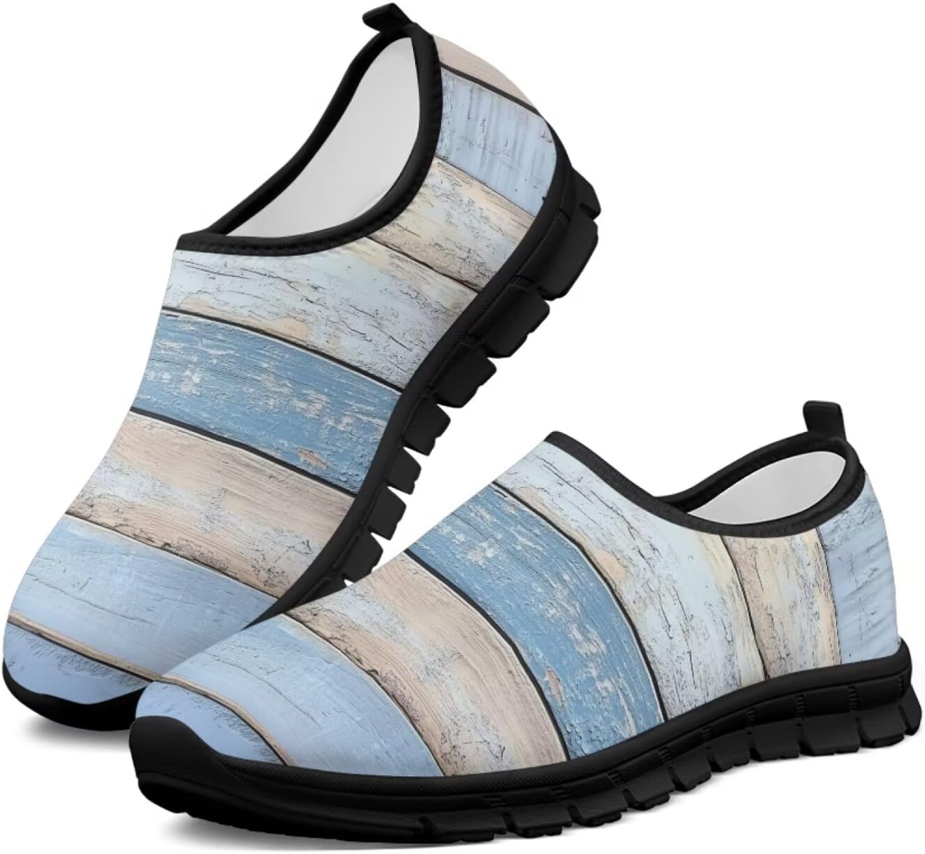 

Мужские слипоны Howilath, дышащие кроссовки с черной подошвой, для треккинга, легкая спортивная обувь для шопинга и походов