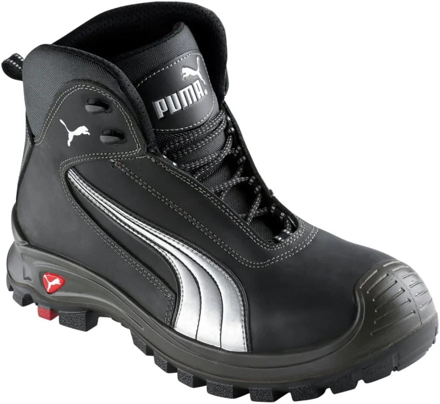 Кроссовки PUMA Unisex Cascade Mid S3 Hro Src, защитная обувь Puma, белый/черный