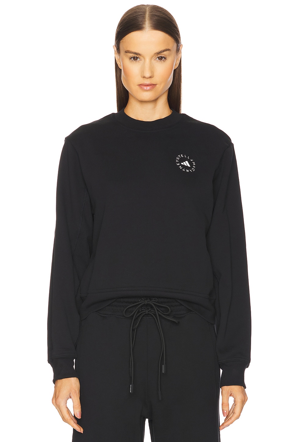 

Обычная толстовка Adidas By Stella Mccartney, black