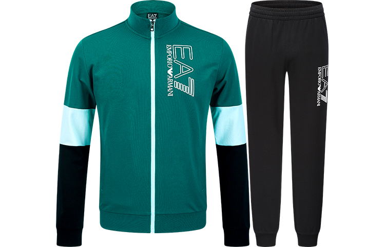 

EMPORIO ARMANI EA7 SS22 Повседневная спортивная одежда для мужчин Green