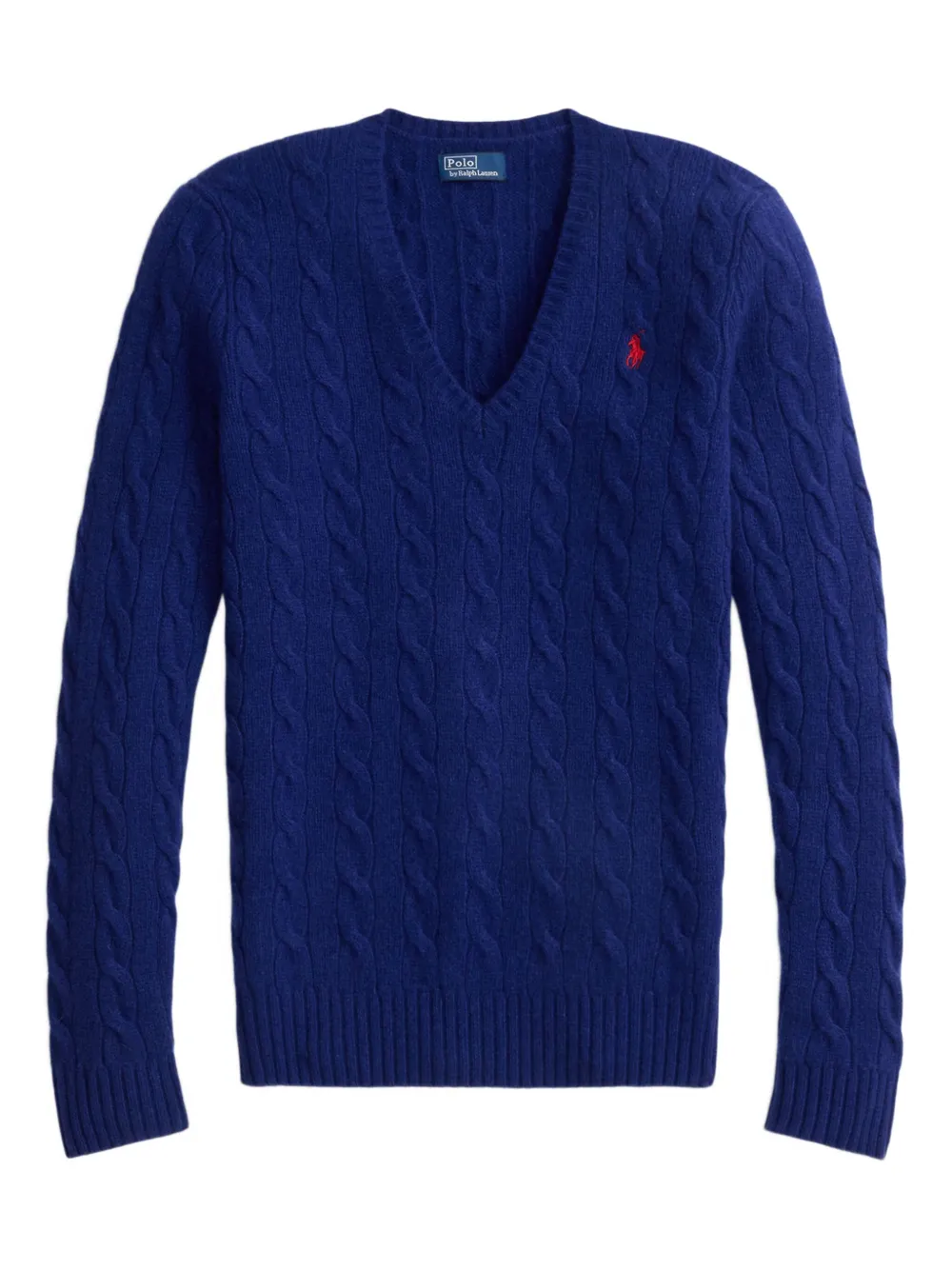 

Свитер Kimberly фактурной вязки POLO RALPH LAUREN, синий