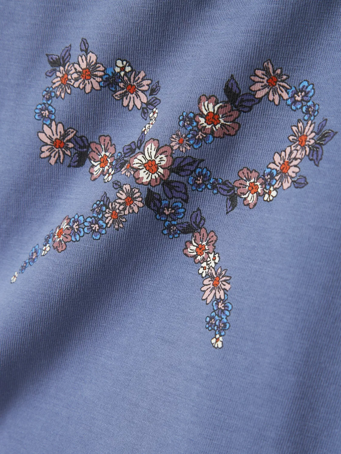 Футболка 'NMFOASA' Name It, Blue/Light Blue — фото 3