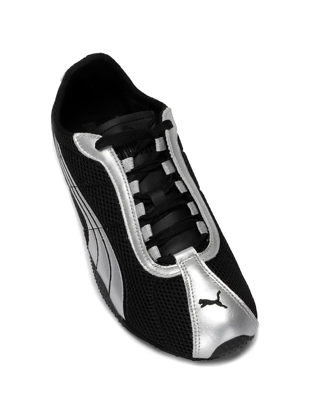Кроссовки с серебристыми деталями PUMA, черный — фото 2
