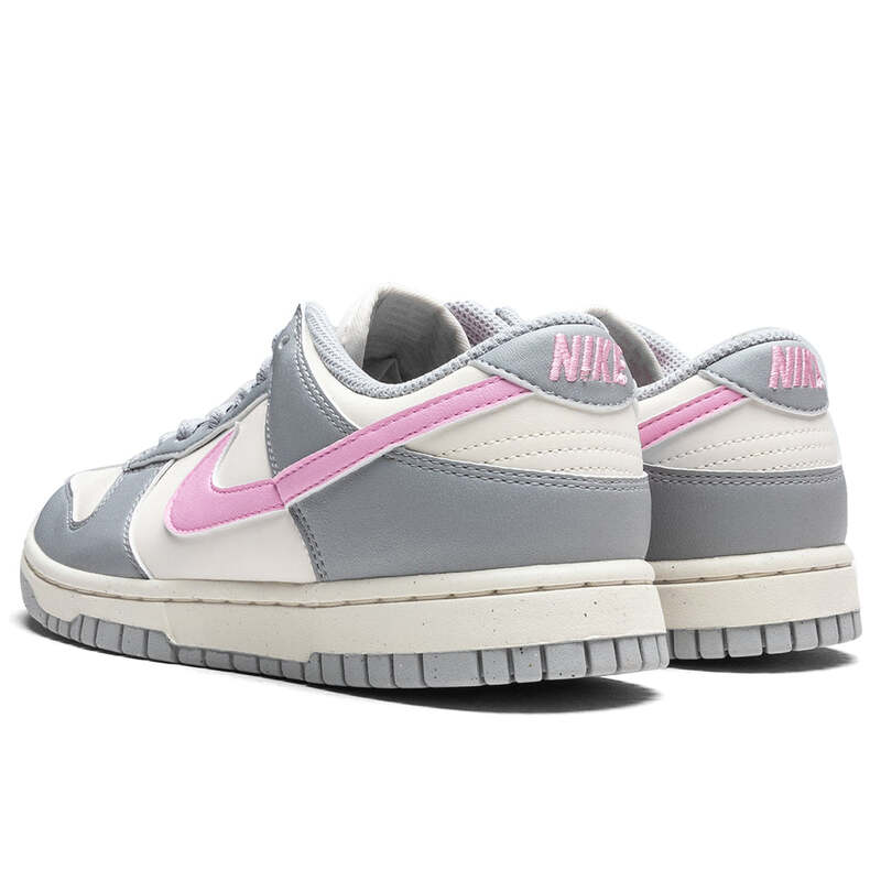 Кроссовки Nike Dunk Low Next Nature Light Smoke Grey Pink Rise (женские) — фото 3