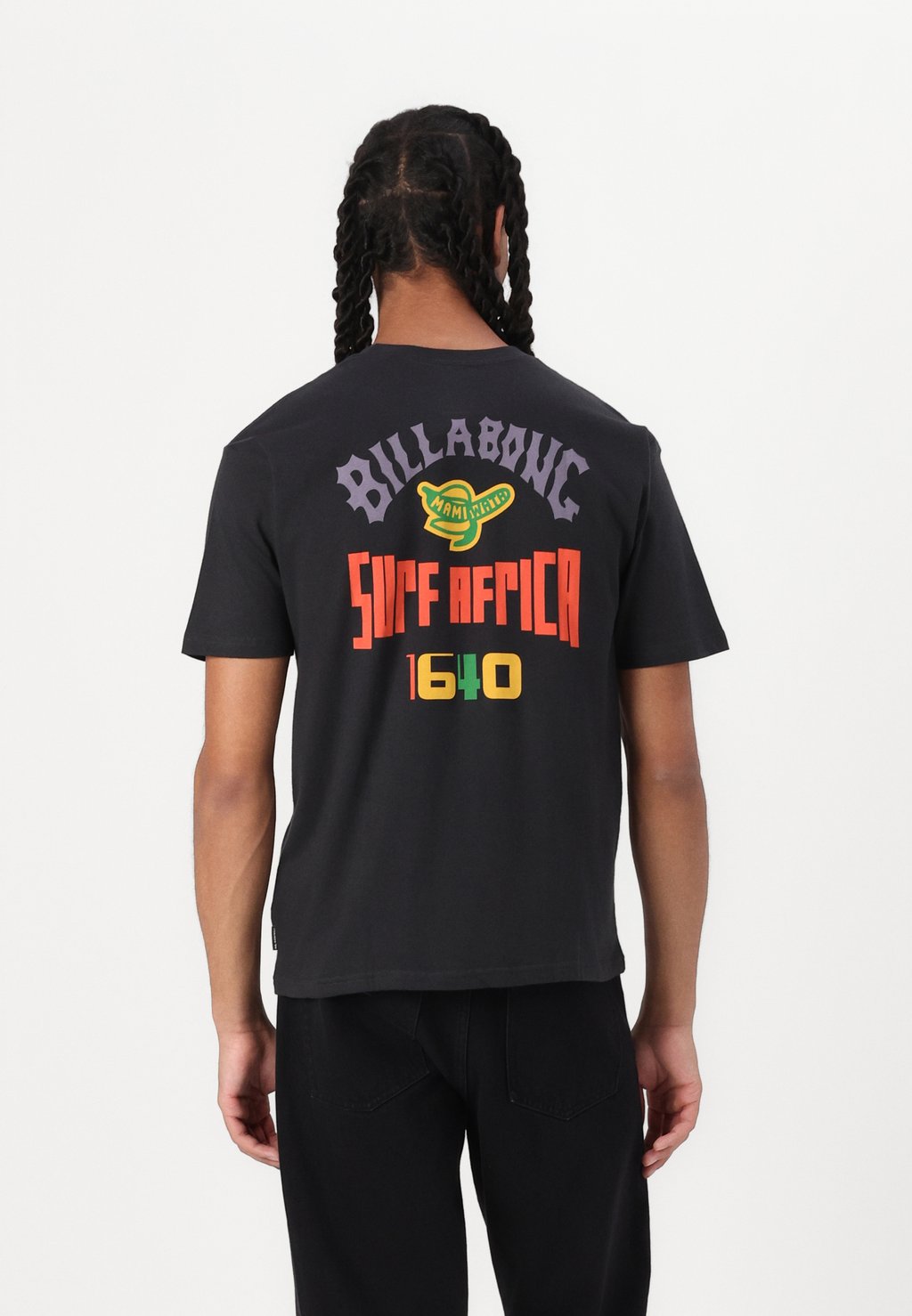 

Футболка с принтом SURF AFRICA REGULAR UNISEX Billabong, черный