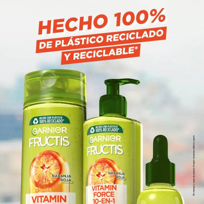 

Шампунь fructis vitamin force champú anticaída Garnier, объем 360 мл