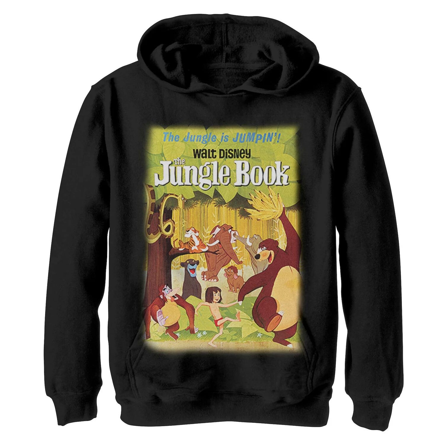 

Толстовка с плакатом для группы мальчиков 8–20 лет Disney's Jungle Book Licensed Character