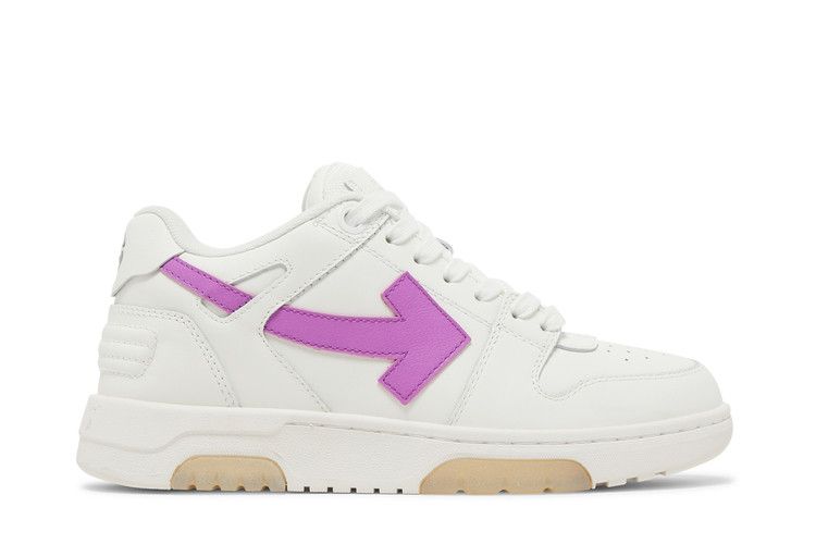 Кроссовки Off-White Off-White Wmns Out of Office 'White Purple', белый — фото 2
