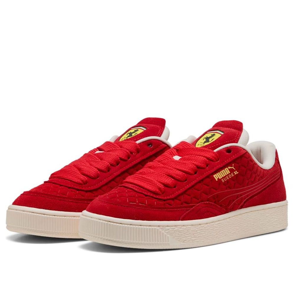 Кроссовки PUMA Scuderia Ferrari Suede XL 'Rosso Corsa' — фото 2