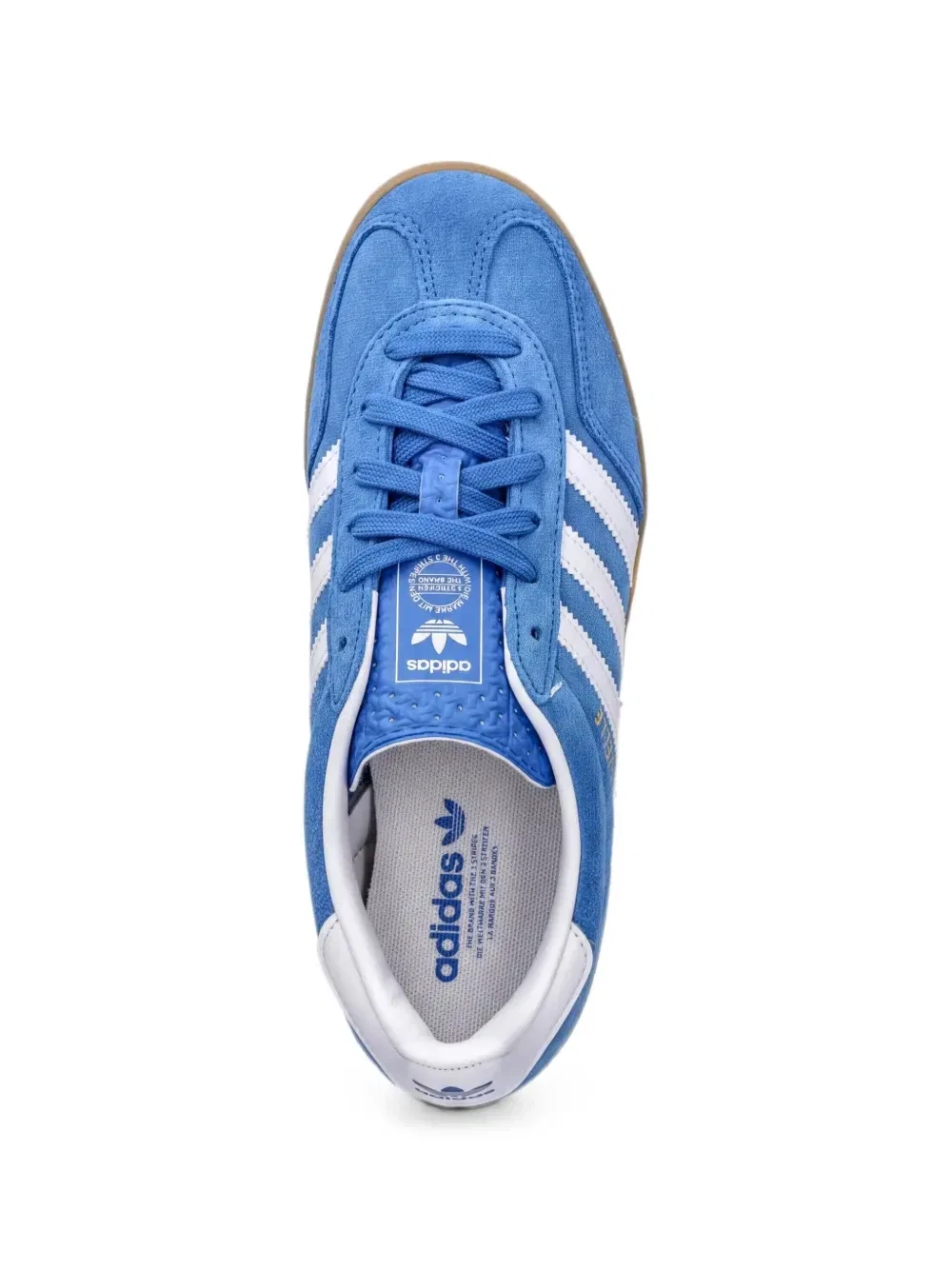 Кроссовки Gazelle Adidas Kids, синий — фото 4