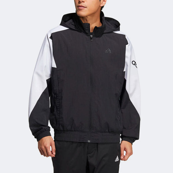 Куртка brandlove тканая блочная куртка Adidas, черный — фото 2