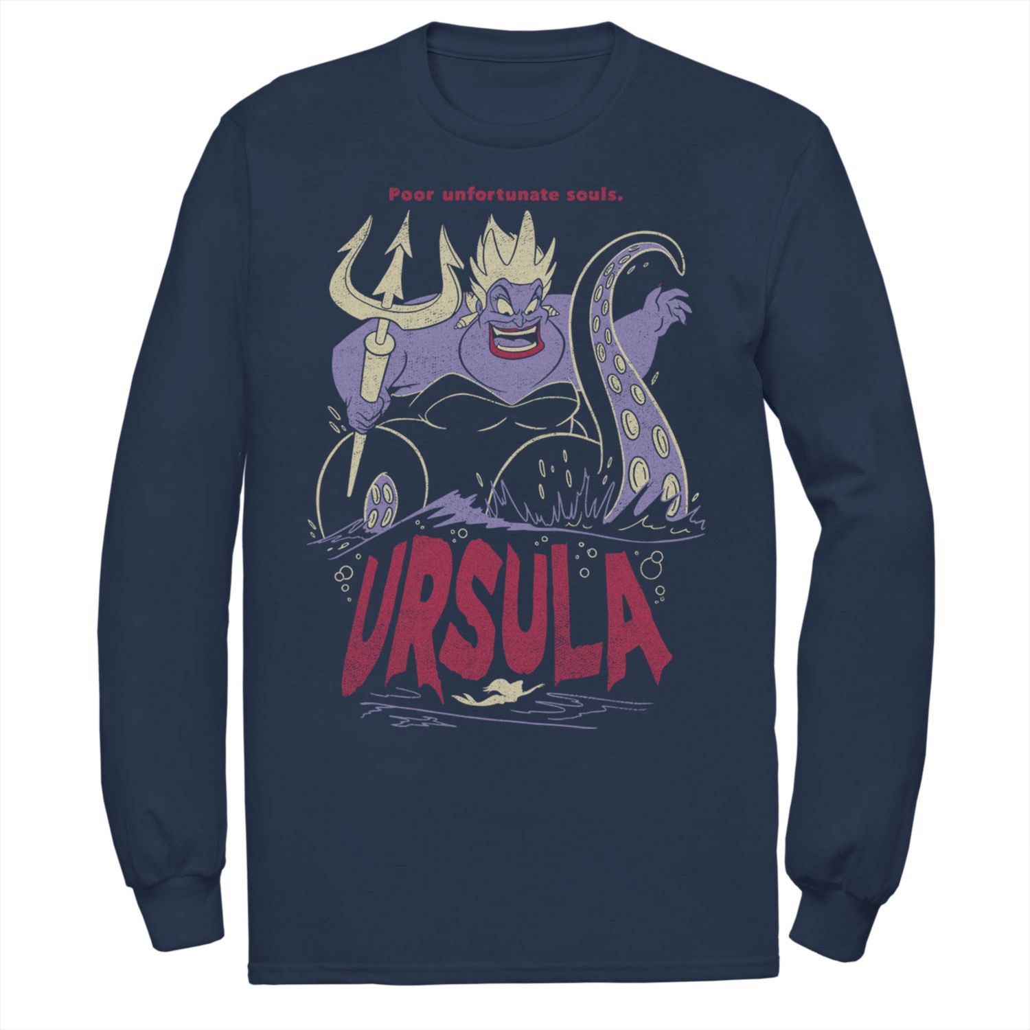 

Мужская футболка Disney The Little Mermaid Ursula Licensed Character