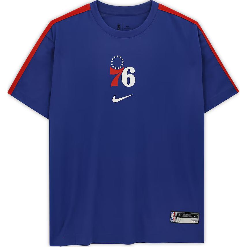 

Nike Футболка x NBA 76ers унисекс синяя