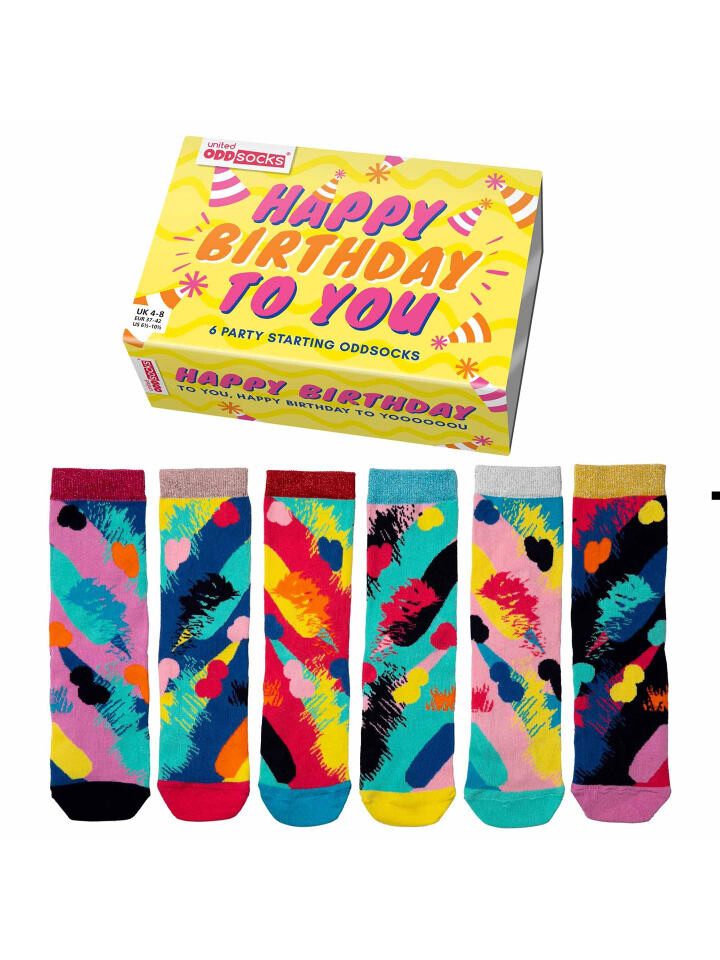 

Носки United Oddsocks 3er Pack, цвет happy birthday